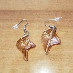 Leaf earrings